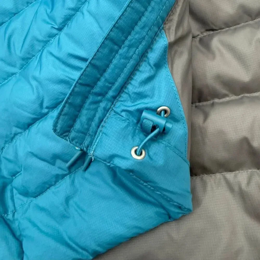 The North Face Men’s Minoqua Down Jacket in Digital Steel Deep Teal Regular Fit